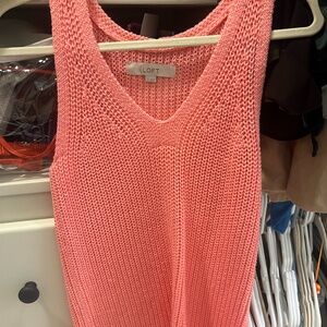 Coral Knit tank